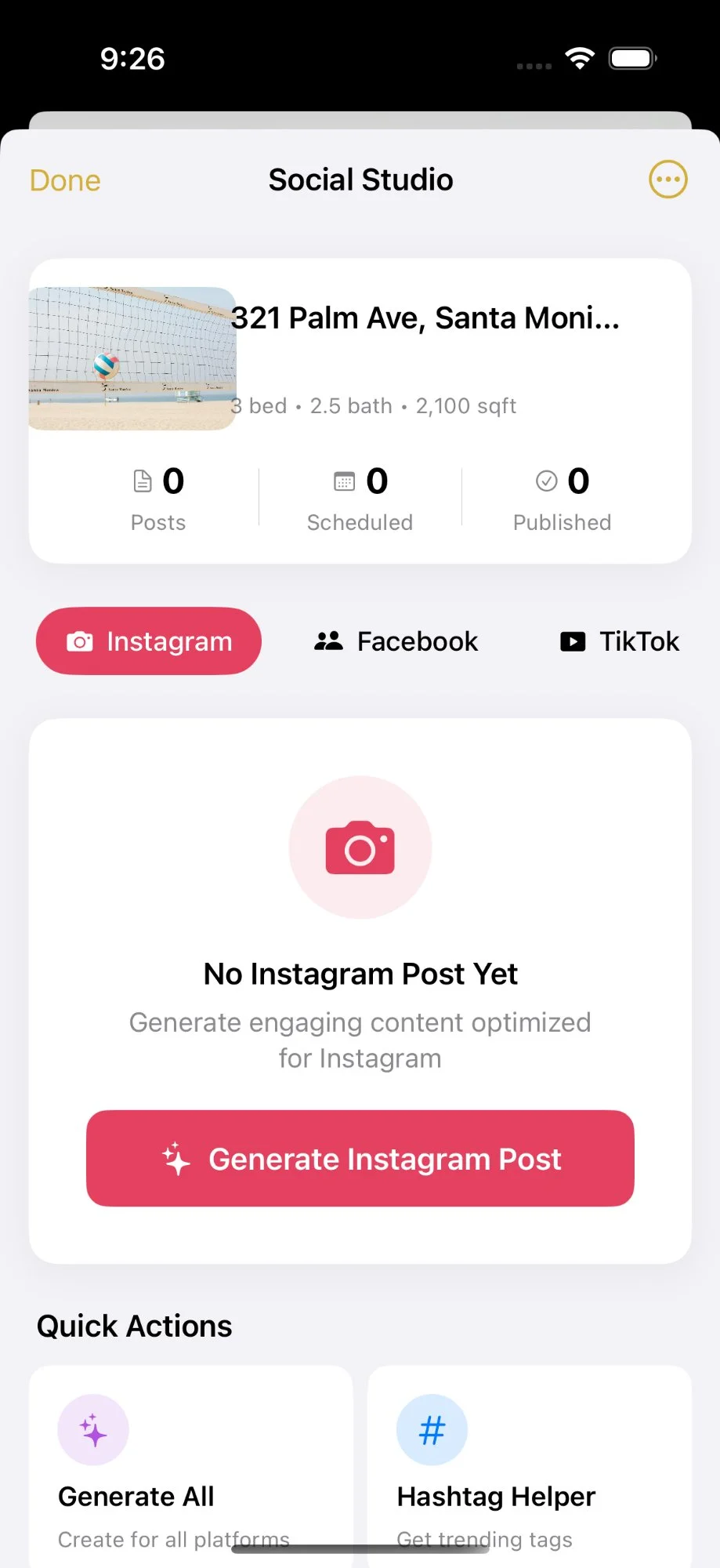 Social Content Studio